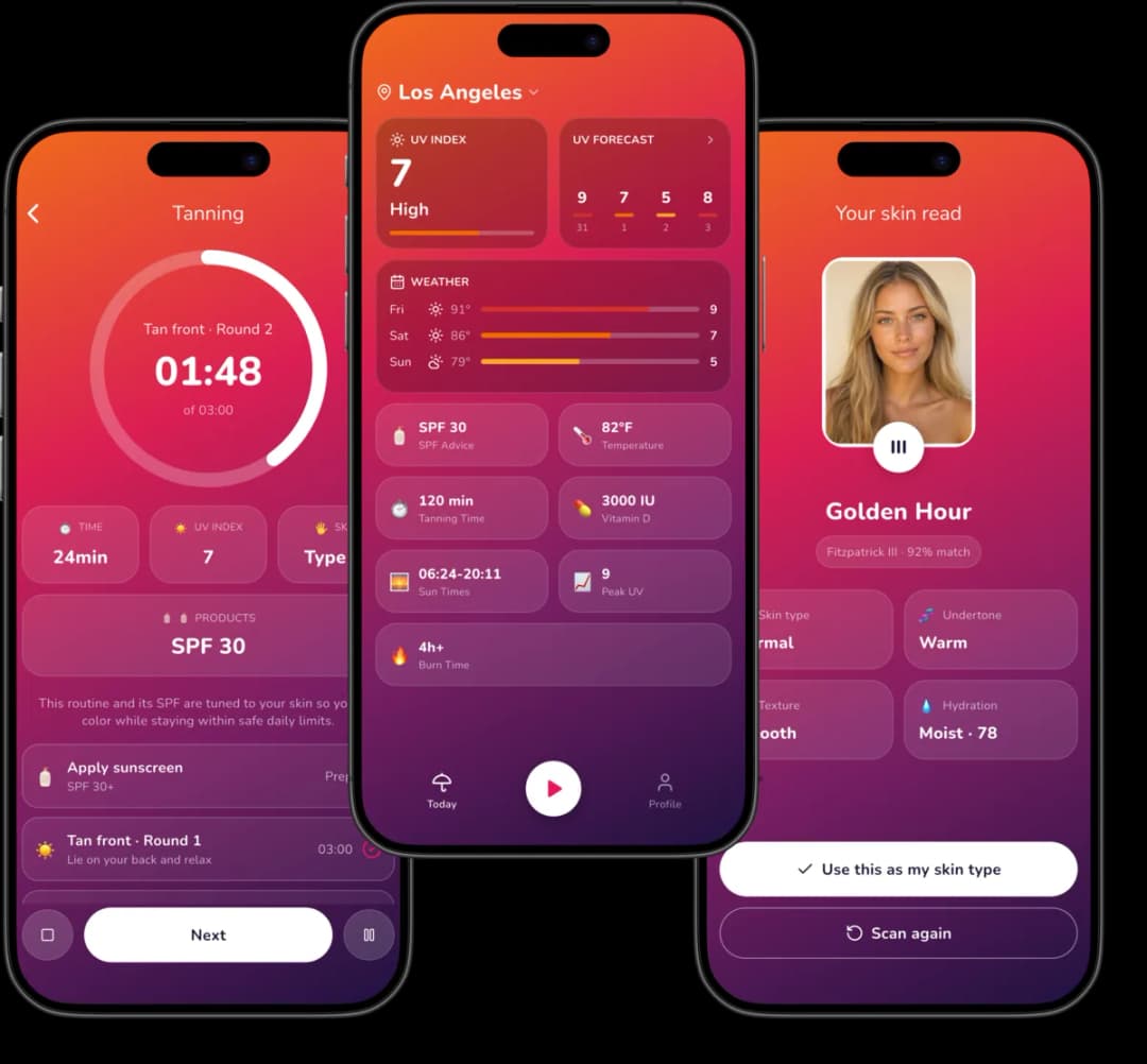 Sunlit app screenshot