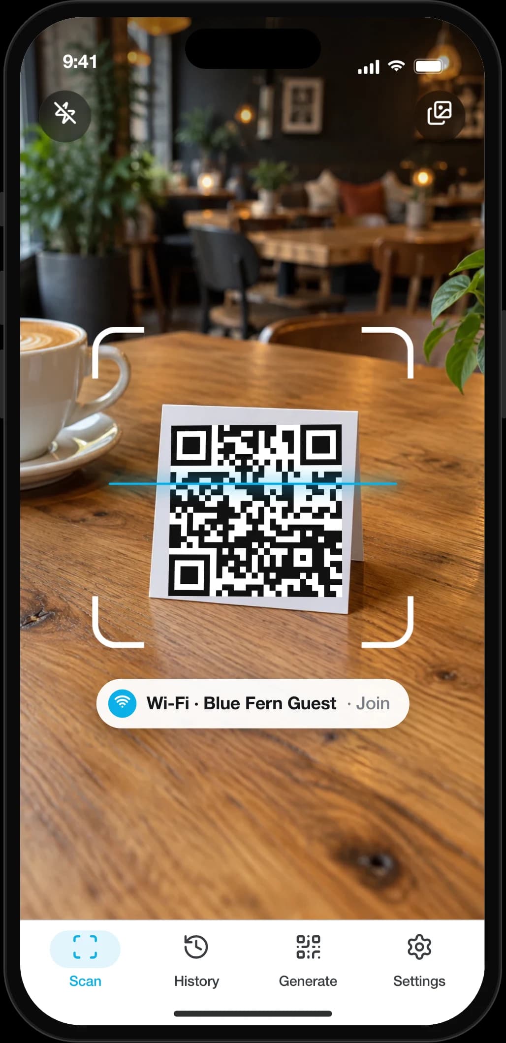 QRBot app screenshot
